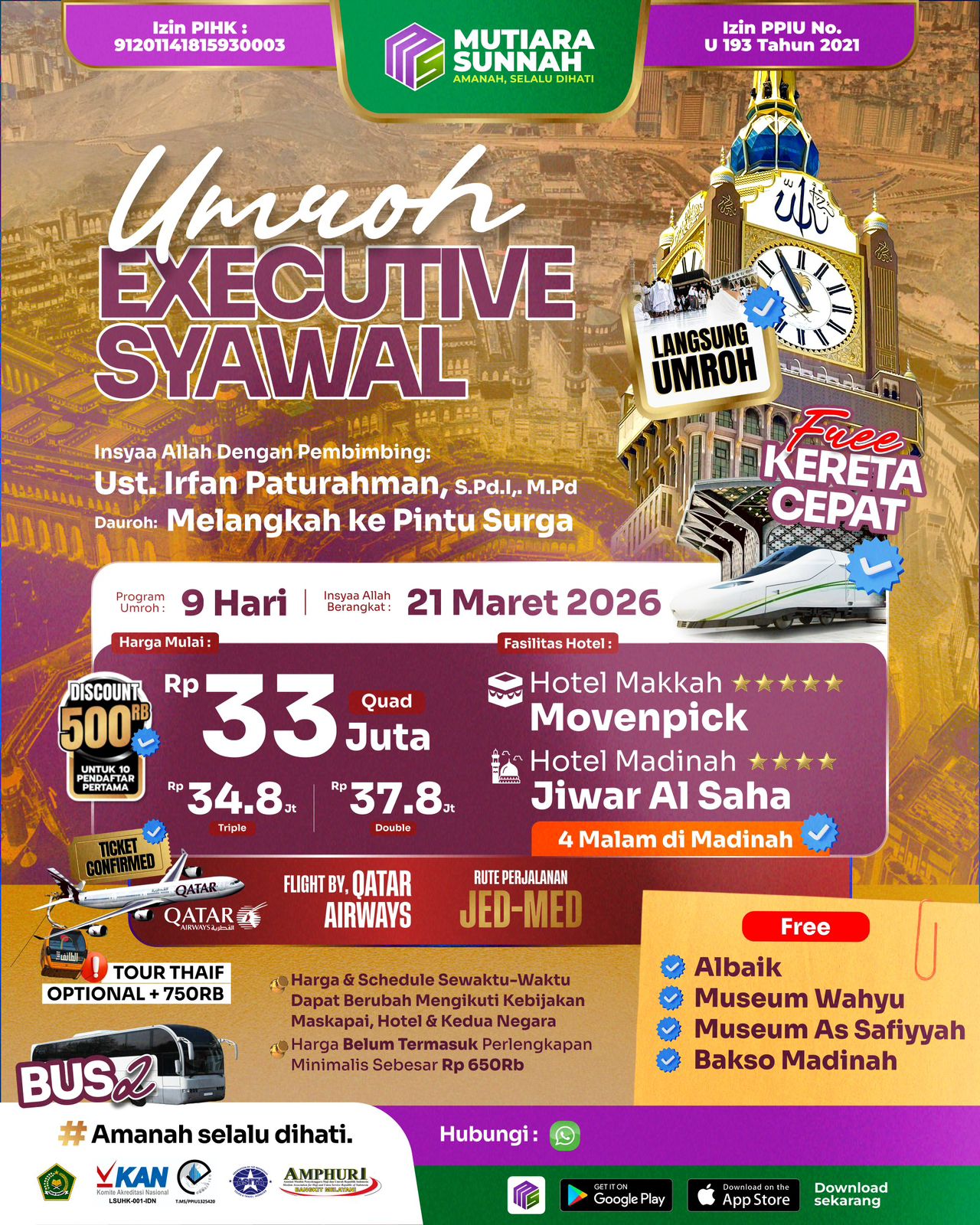 Executive Syawal Mutiara Sunnah