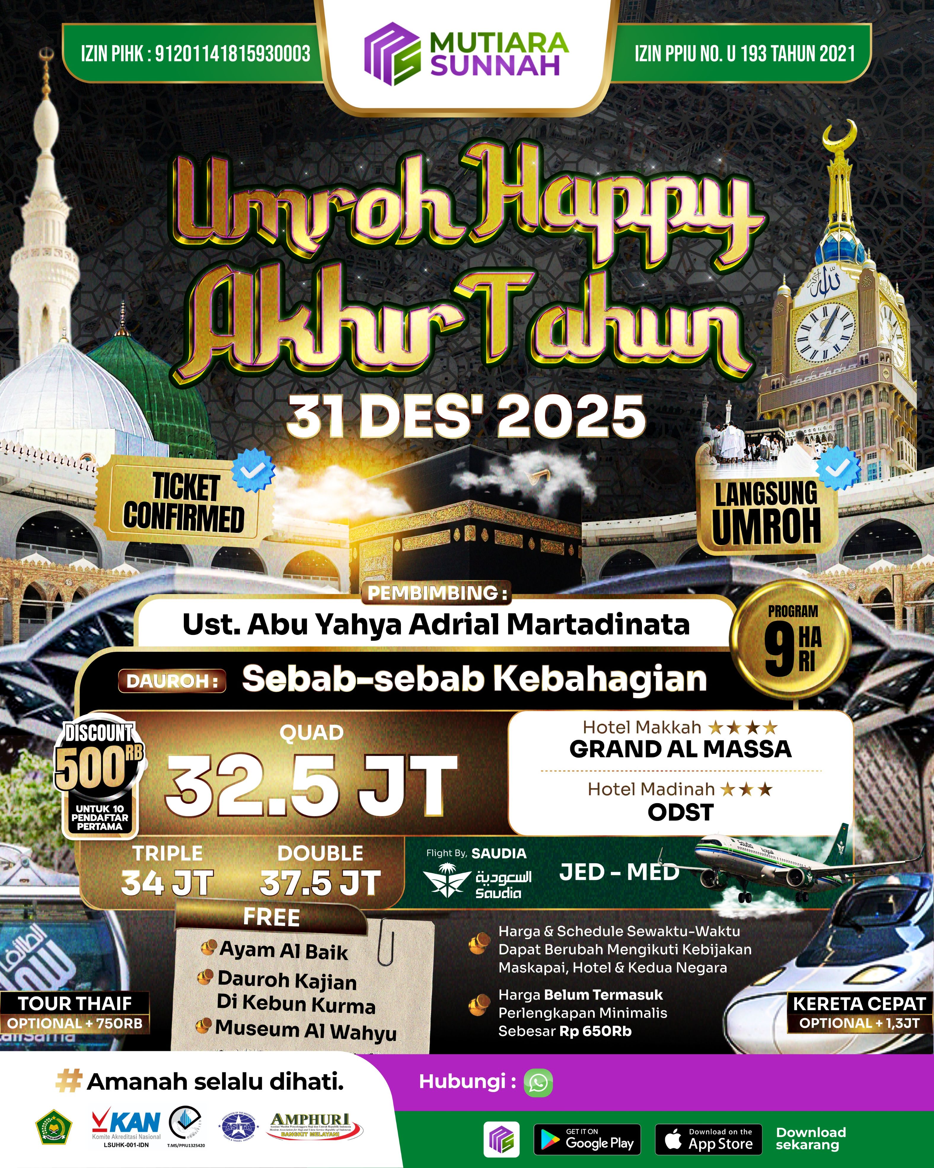 Umroh Akhir Tahun 2025