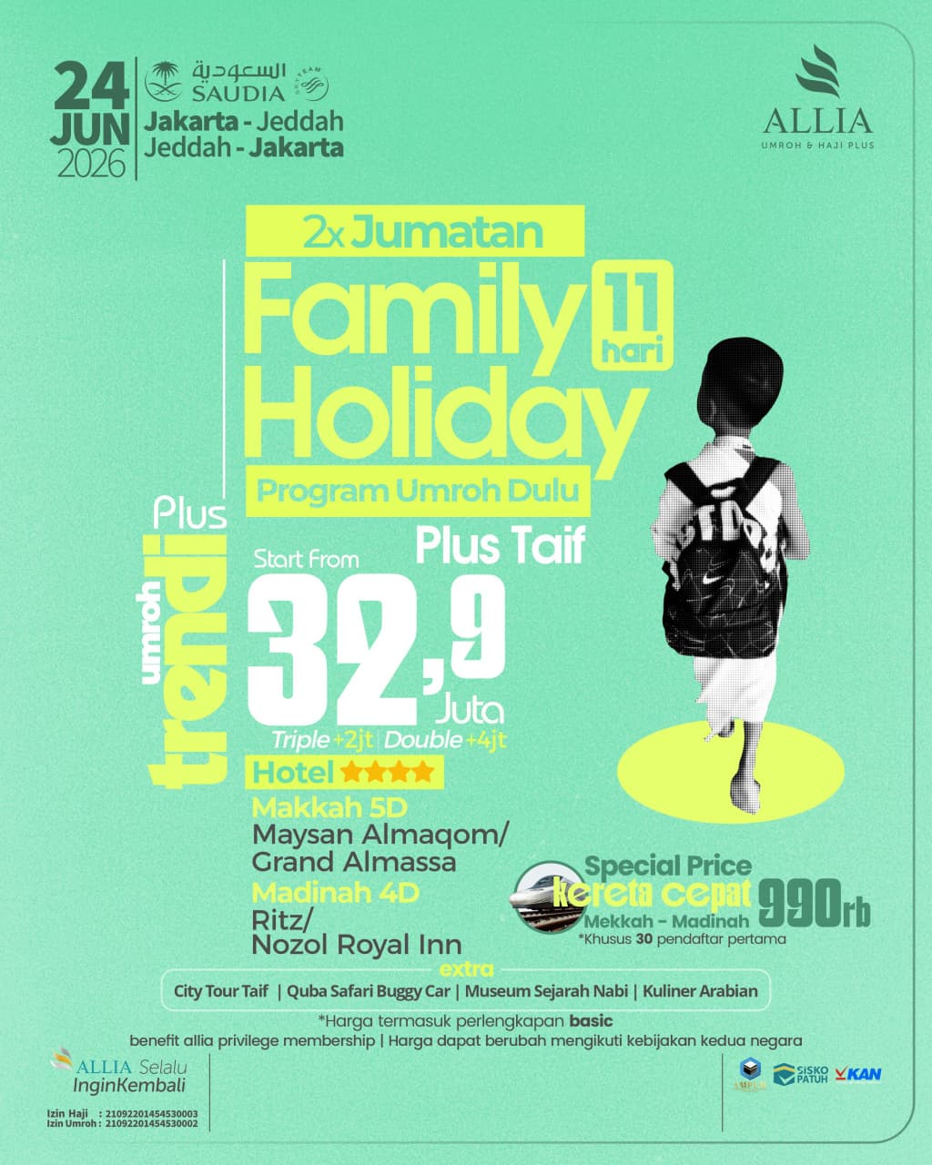 Umroh Liburan Allia Juni