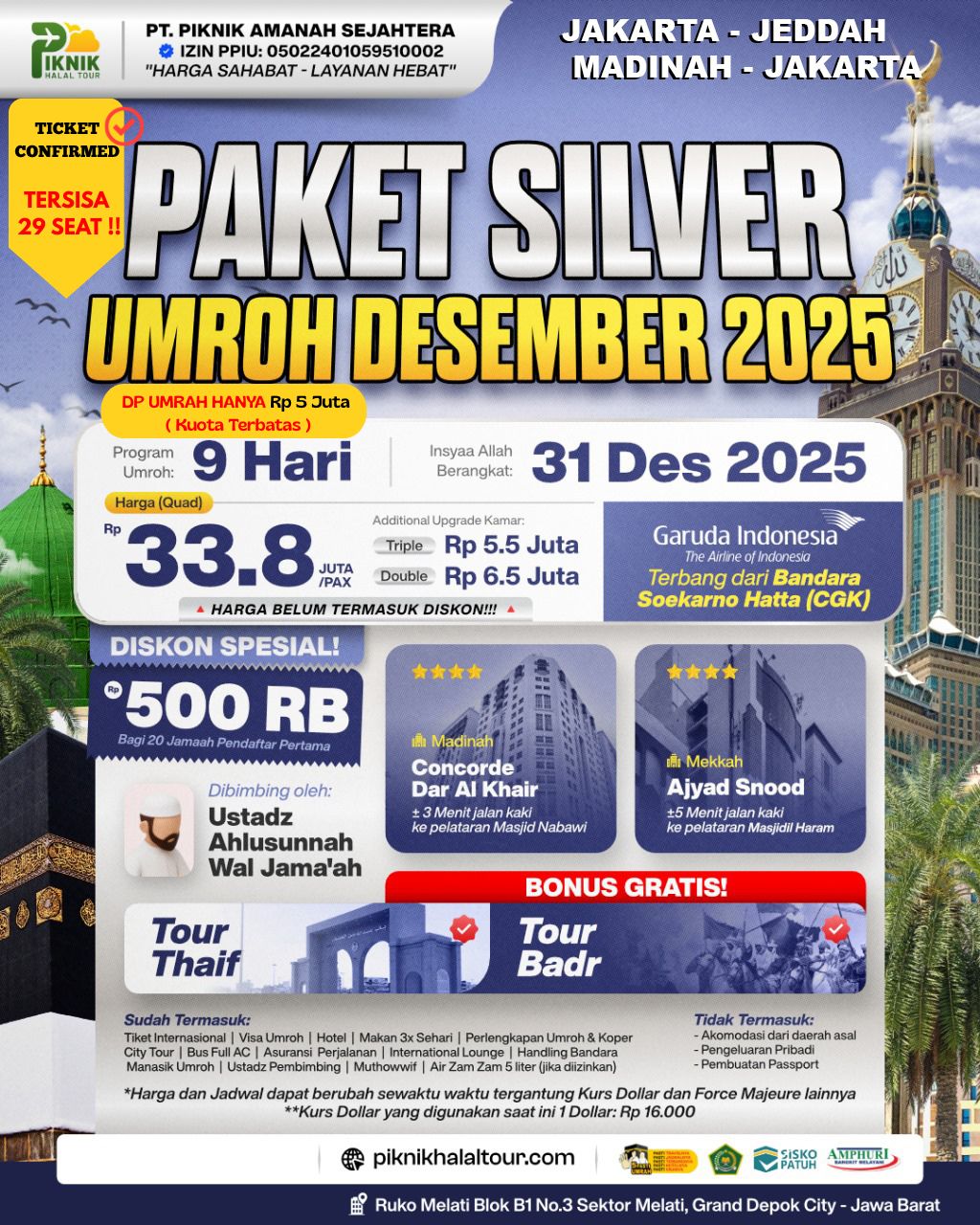Umroh Desember PHT