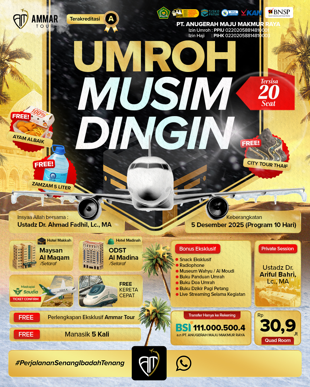 Umroh Awal Musim Des