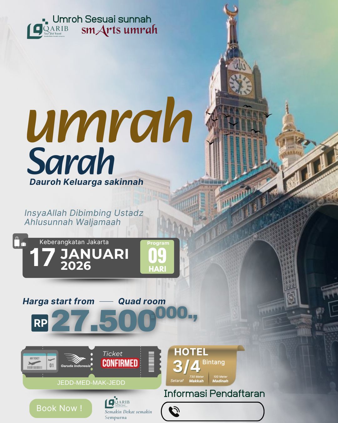 Umrah Januari Qarib