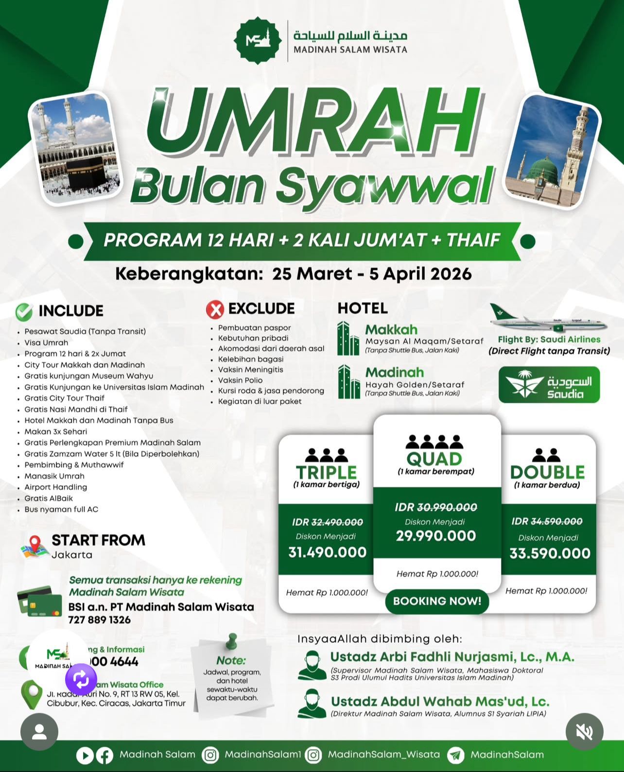 Syawal Madinah Salam