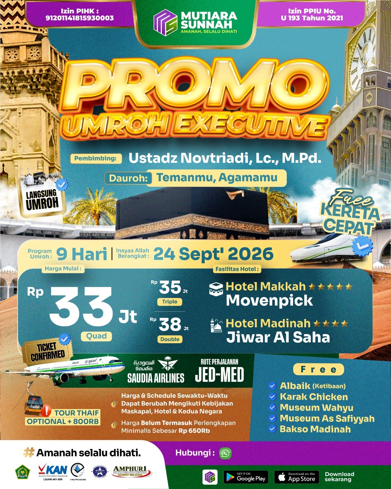 Umroh Exclusive September MS