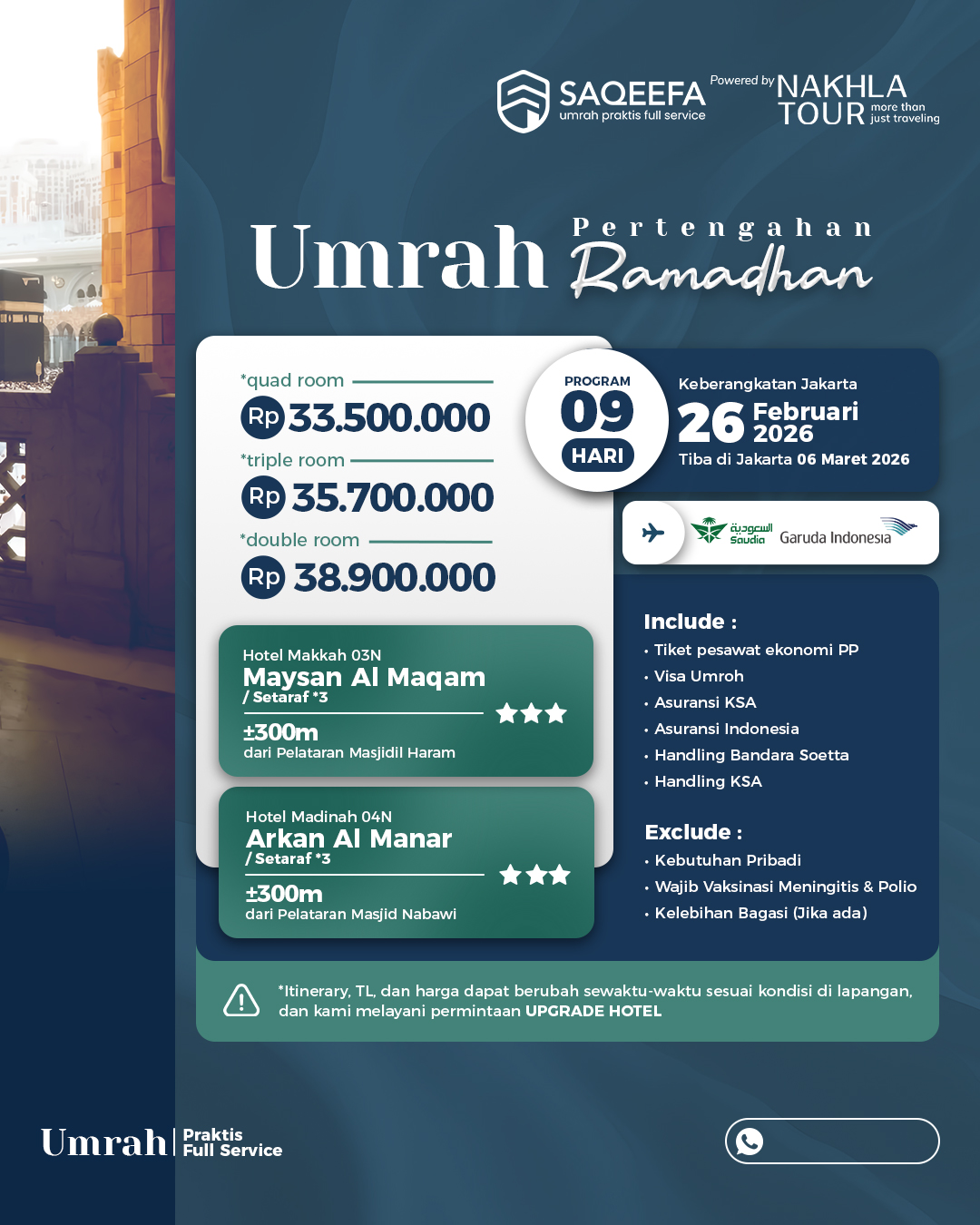 Tengah Ramadhan Saqeefa