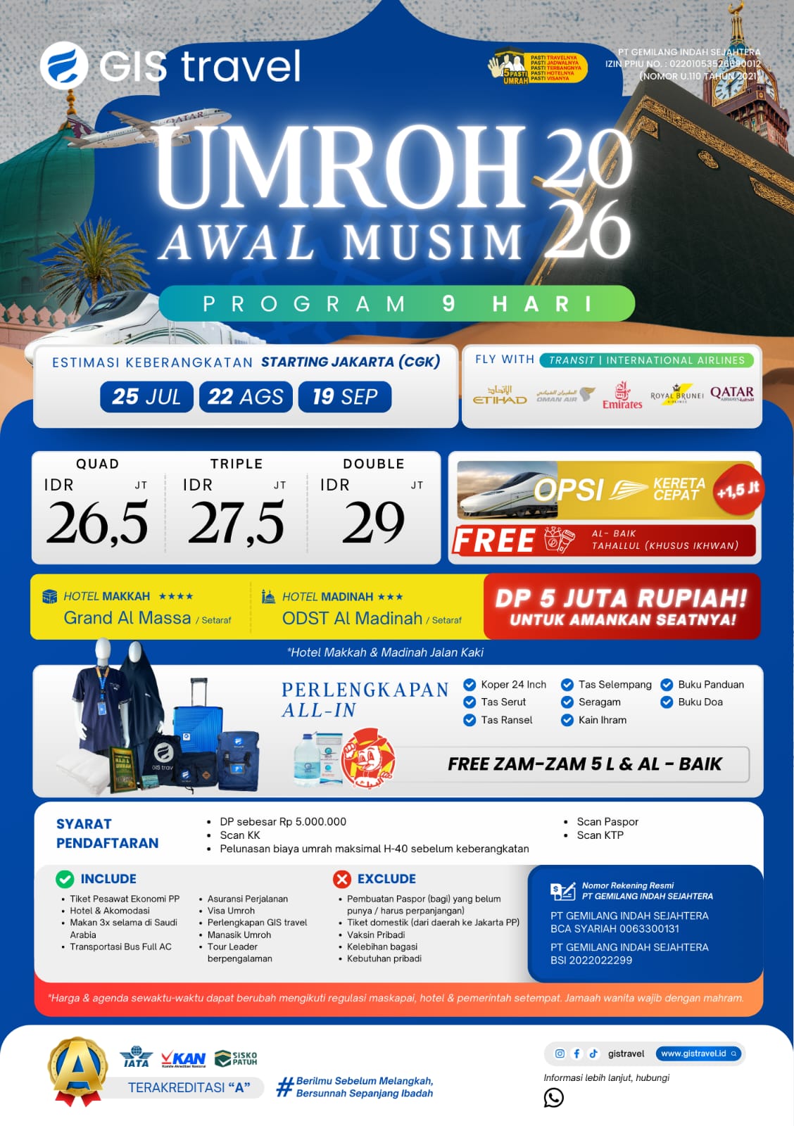 Umroh Hemat GIS September